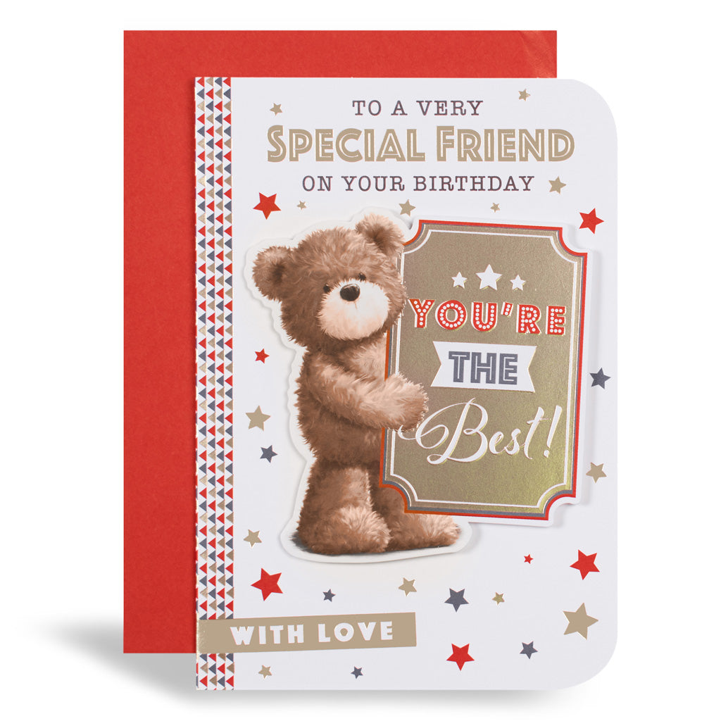 6pk Cards C50 Birthday Friend - Tiger Feet Ireland