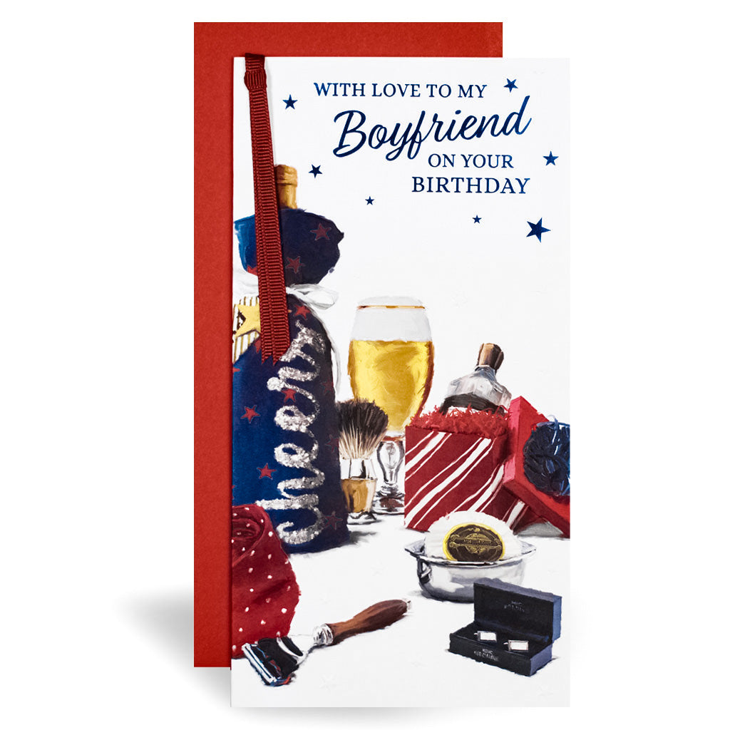 6pk Cards C55 Birthday Boyfriend - Tiger Feet Ireland
