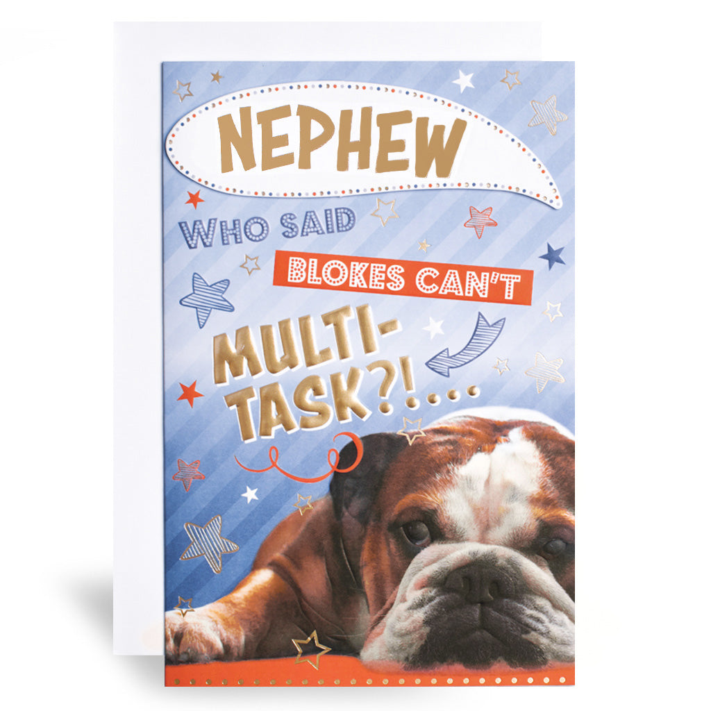 6pk Cards C75 Birthday Nephew - Tiger Feet Ireland