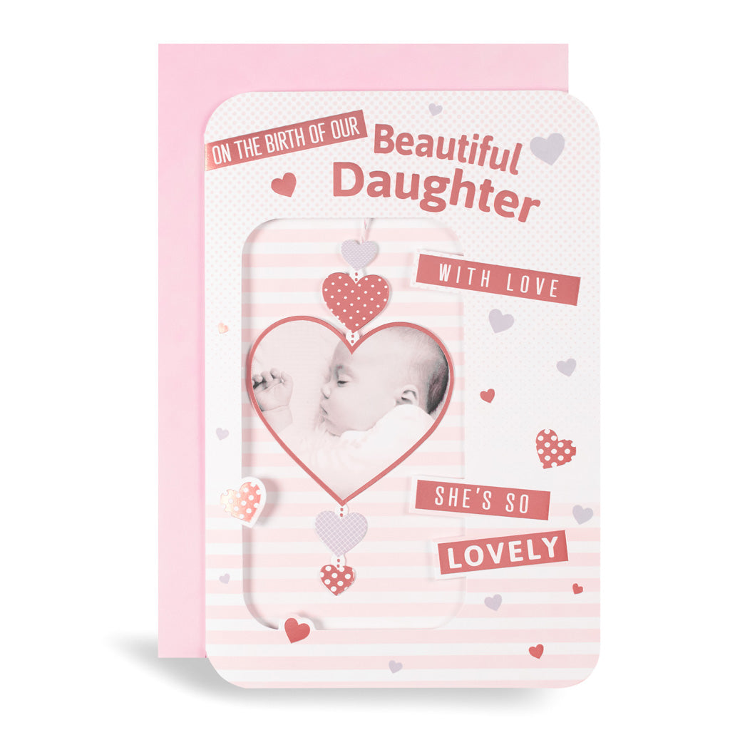 6pk Cards C75 Birth Of Our Daughter - Tiger Feet Ireland