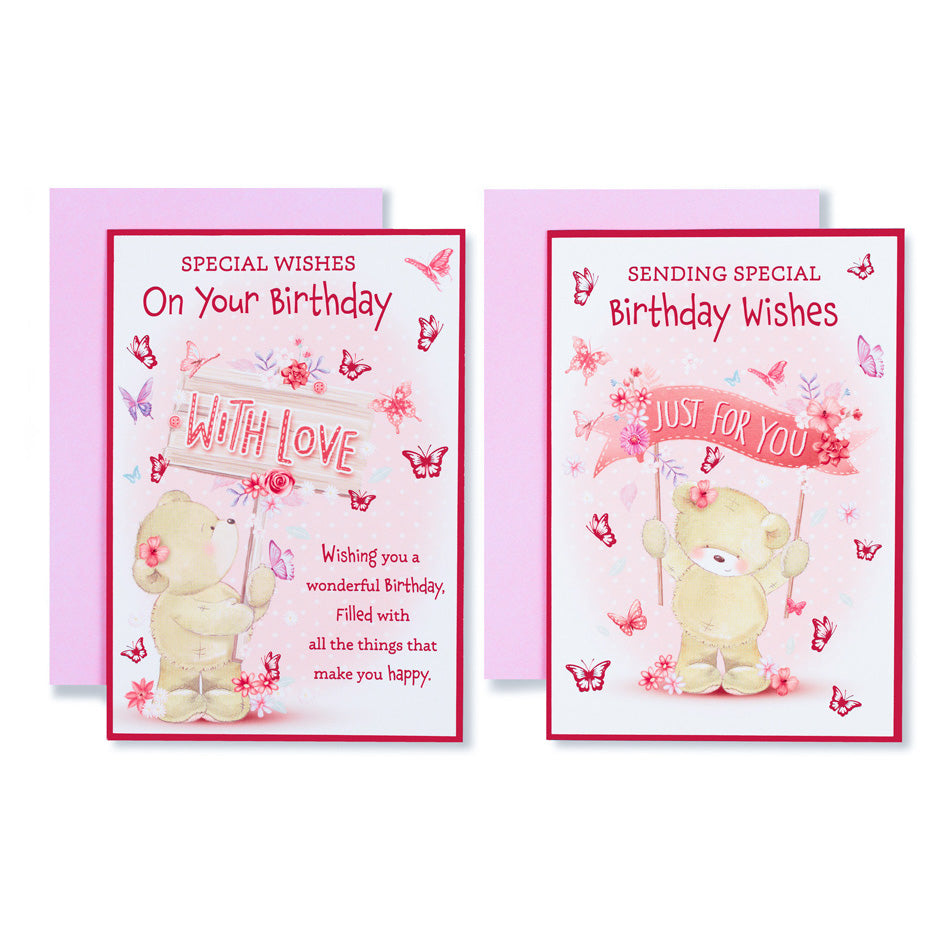 12pk Cards C50 Birthday Open - Tiger Feet Ireland