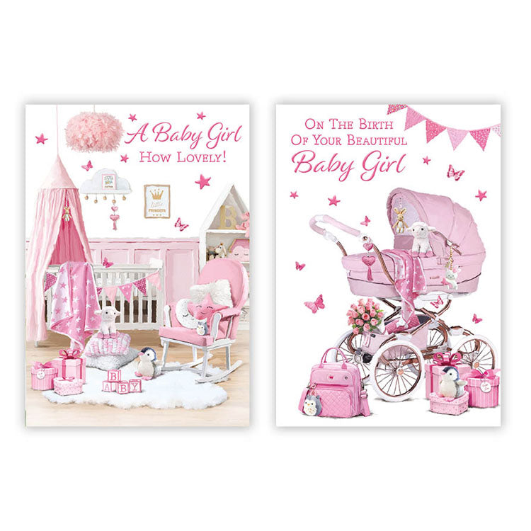 Poppyhill 12 Pack Cards C50 New Born