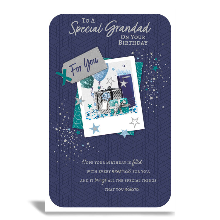 6pk Cards C375 Birthday Grandad - Tiger Feet Ireland