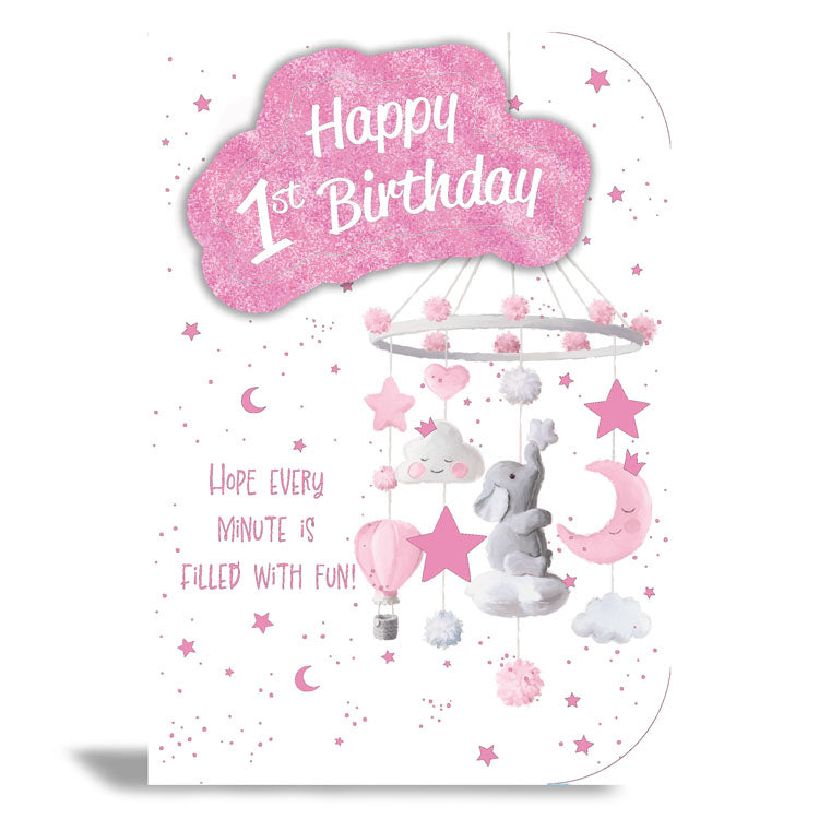 6pk Cards C50 Birthday Age 1 - Tiger Feet Ireland