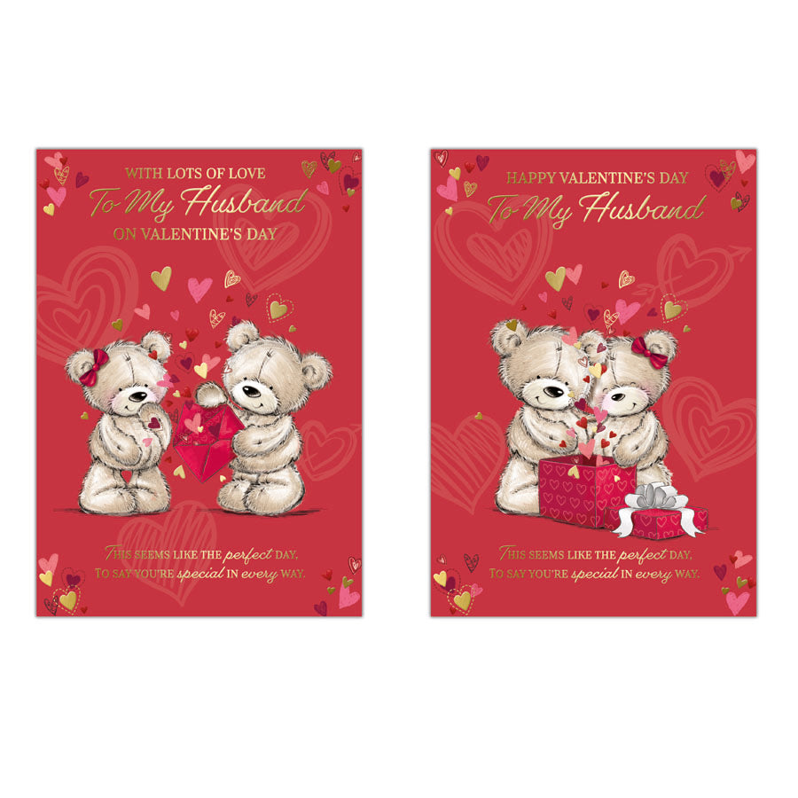 12pk Cards C50 Husband - Tiger Feet Ireland