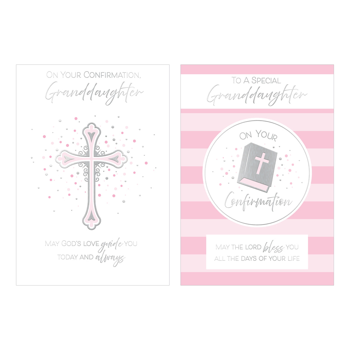 12pk Cards C50 Confirmation Granddaughter - Tiger Feet Ireland