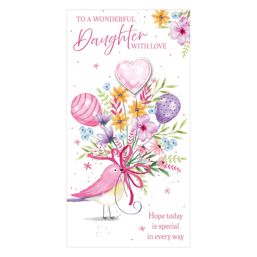 Prelude 6 Pack Cards C55 Birthday Daughter - Tiger Feet Ireland