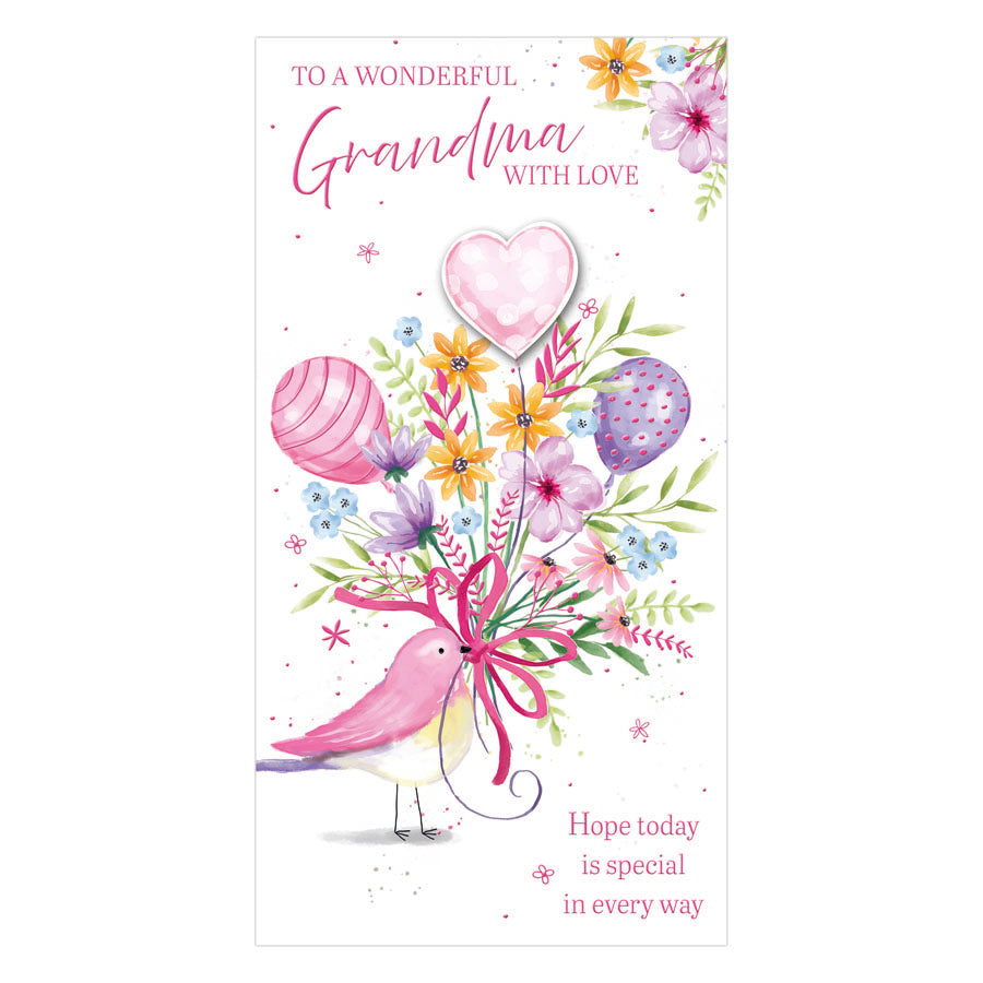 Prelude 6 Pack Cards C55 Birthday Grandma - Tiger Feet Ireland