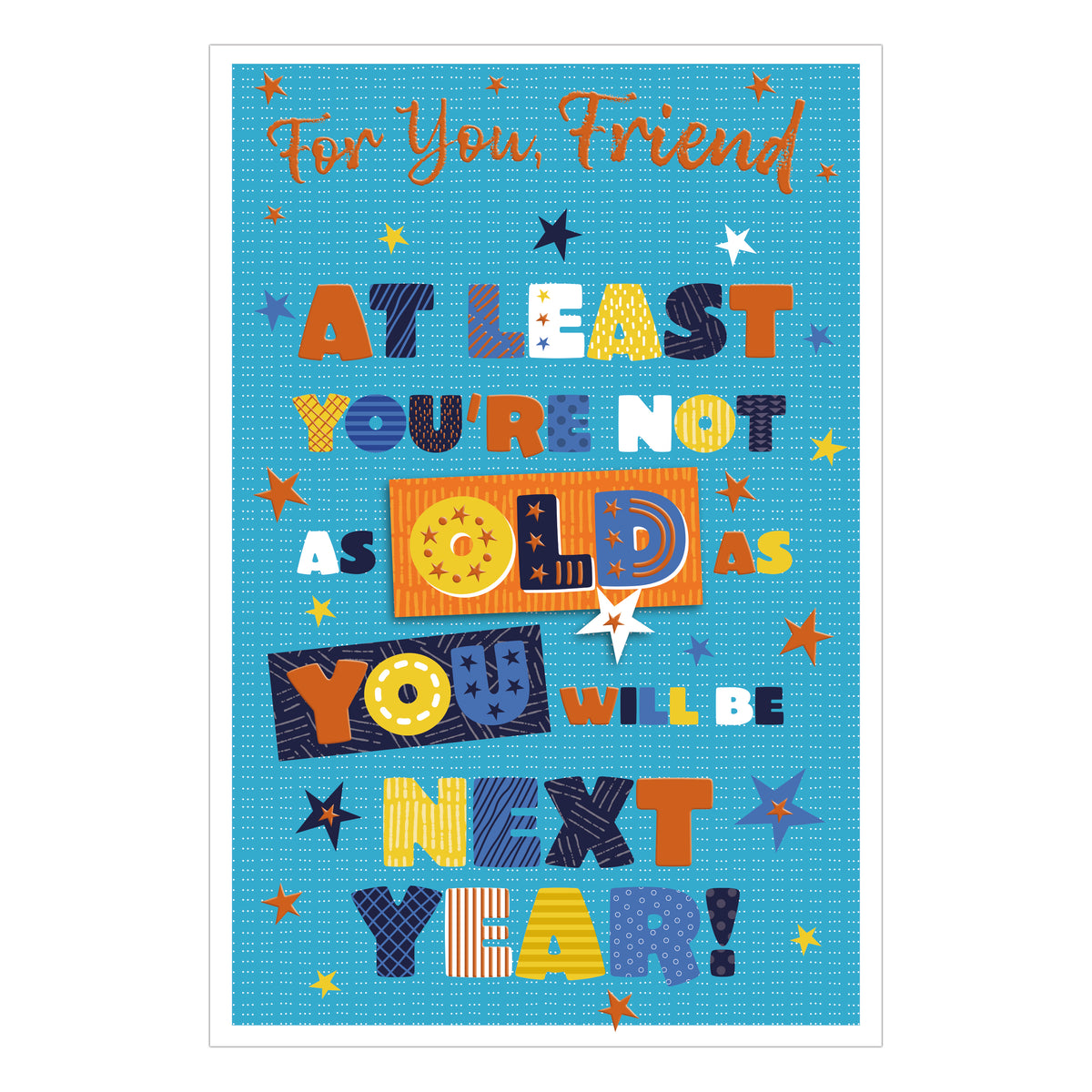 Prelude 6 Pack Cards C75 Birthday Friend - Tiger Feet Ireland