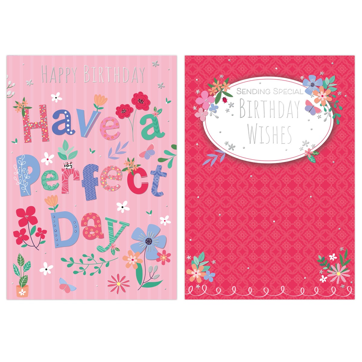 Poppyhill 12 Pack Cards C50 Birthday Open
