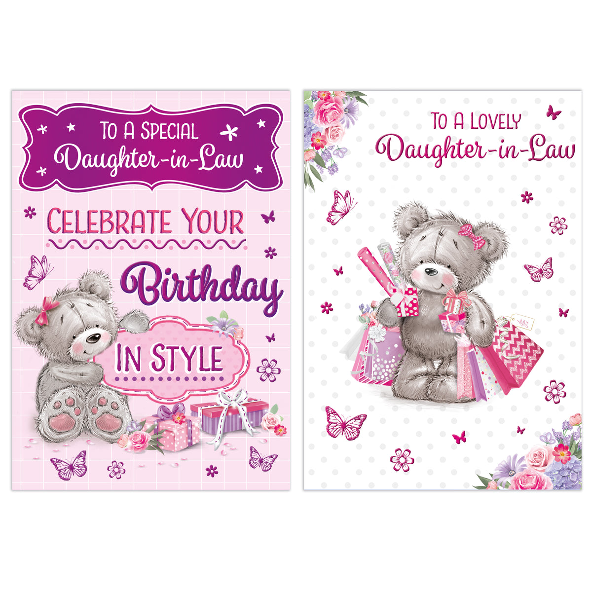 Poppyhill 12 Pack Cards Birthday Daughter-In-Law