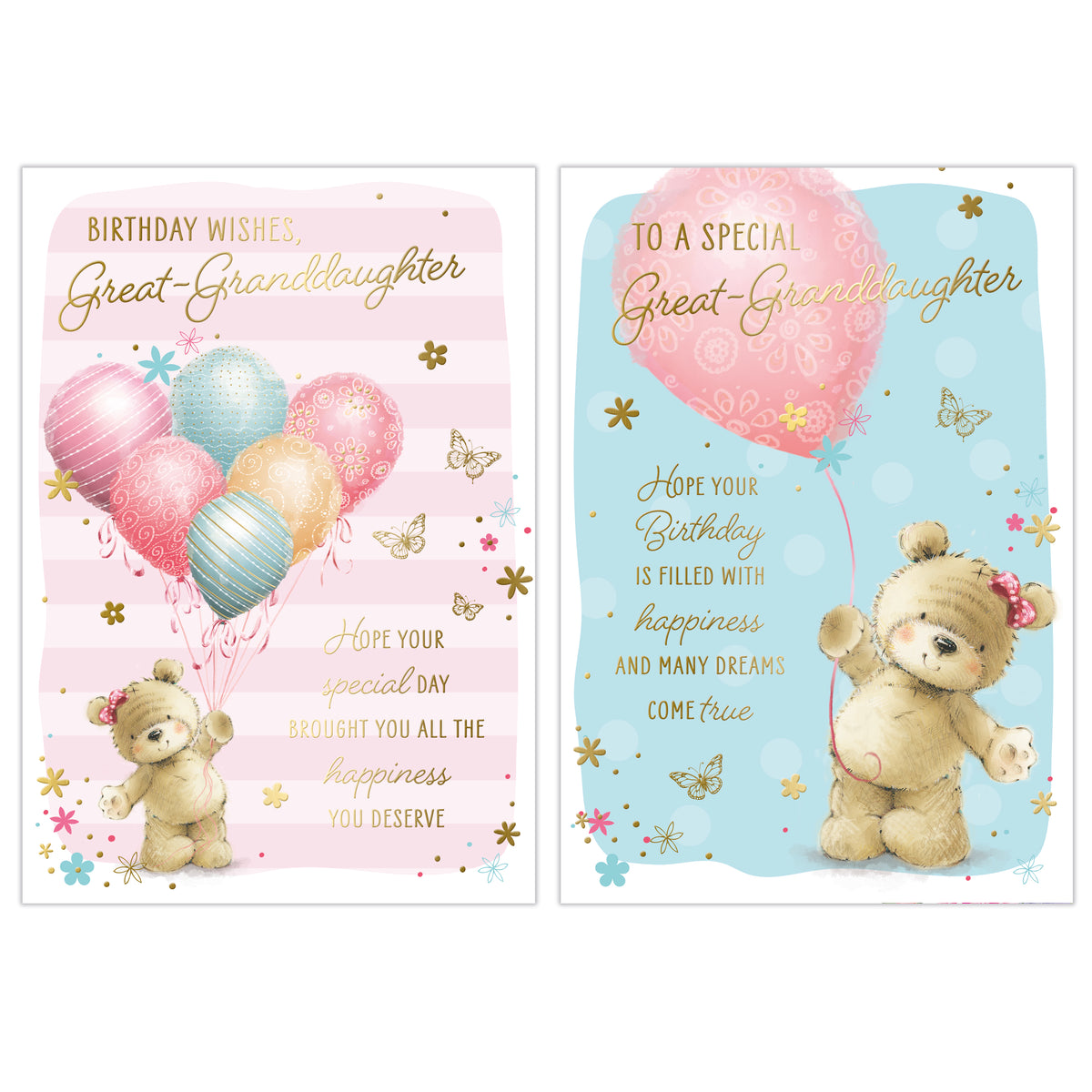 Poppyhill C50 Birthday Great-Granddaughter 12pk