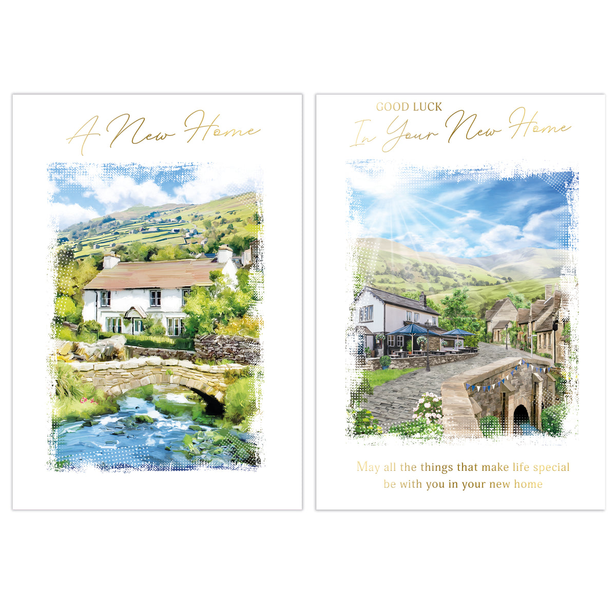 Poppyhill 12 Pack Cards C50 New Home