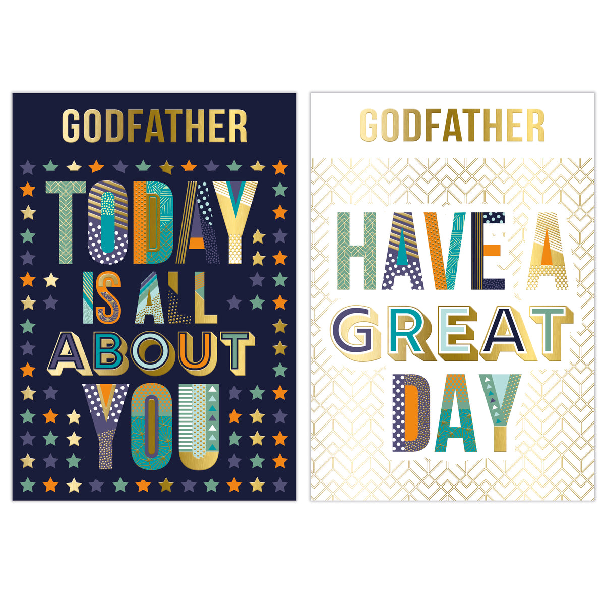 Poppyhill 12 Pack Cards Birthday Godfather