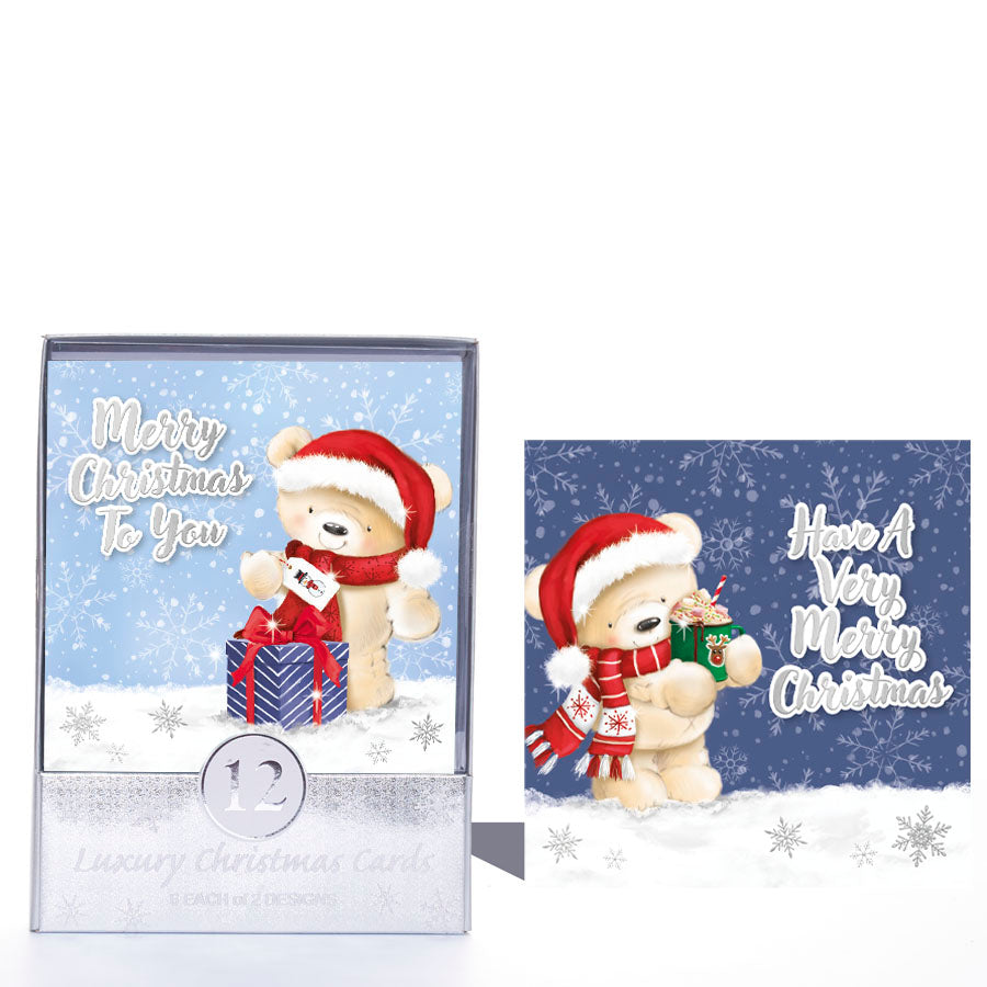 Tiger Feet C50 Christmas Acetates Bear 24x12pk - Tiger Feet Ireland