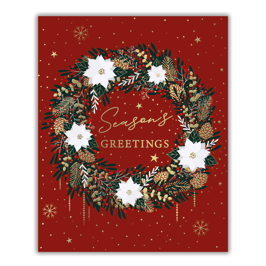 Tiger Feet Christmas Boxed Cards Medium 22pk - Tiger Feet Ireland