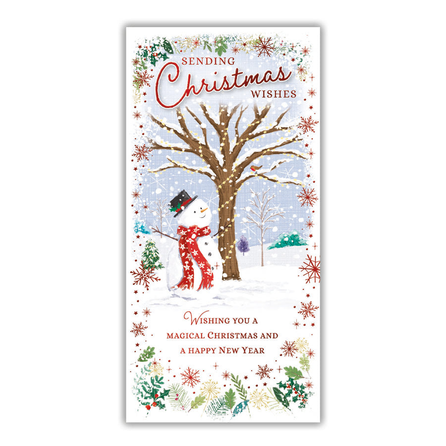 Tiger Feet Christmas Slim Boxed Cards Open 18pk - Tiger Feet Ireland