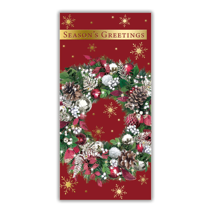 Tiger Feet Christmas Slim Boxed Cards Open 18pk - Tiger Feet Ireland