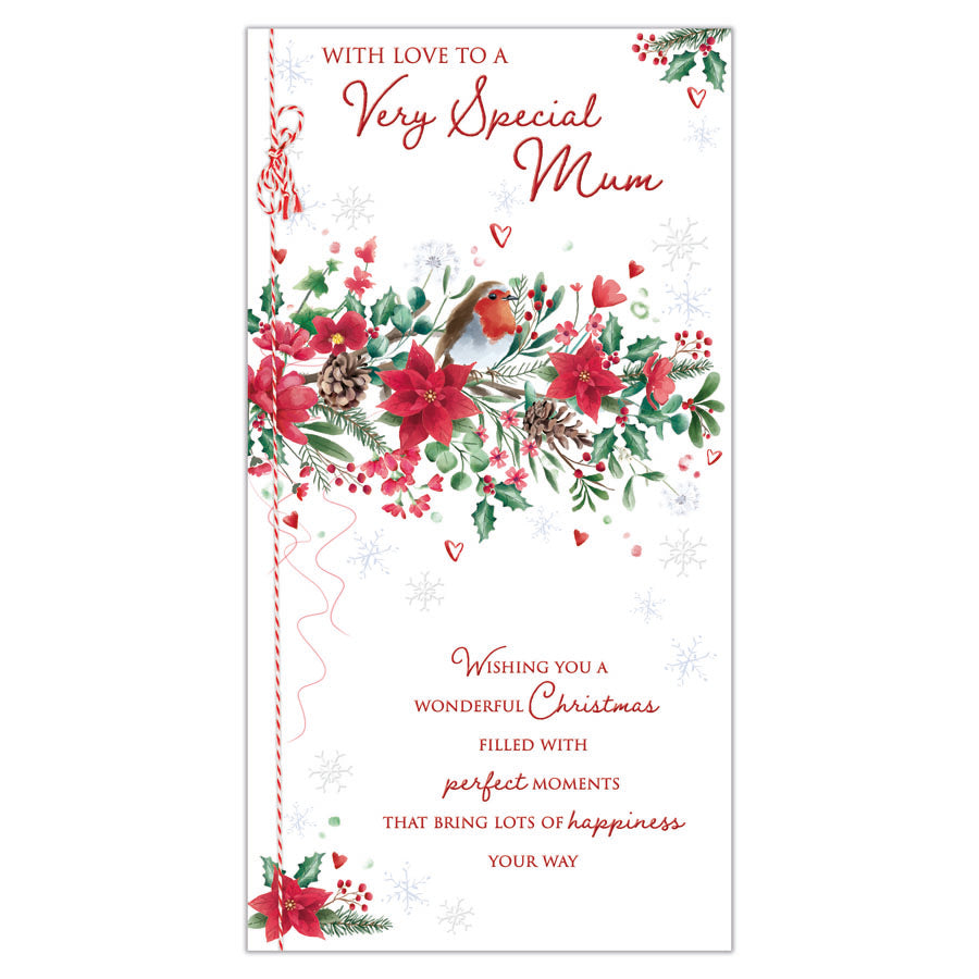 Prelude C55 Christmas Cards Mum 6pk - Tiger Feet Ireland