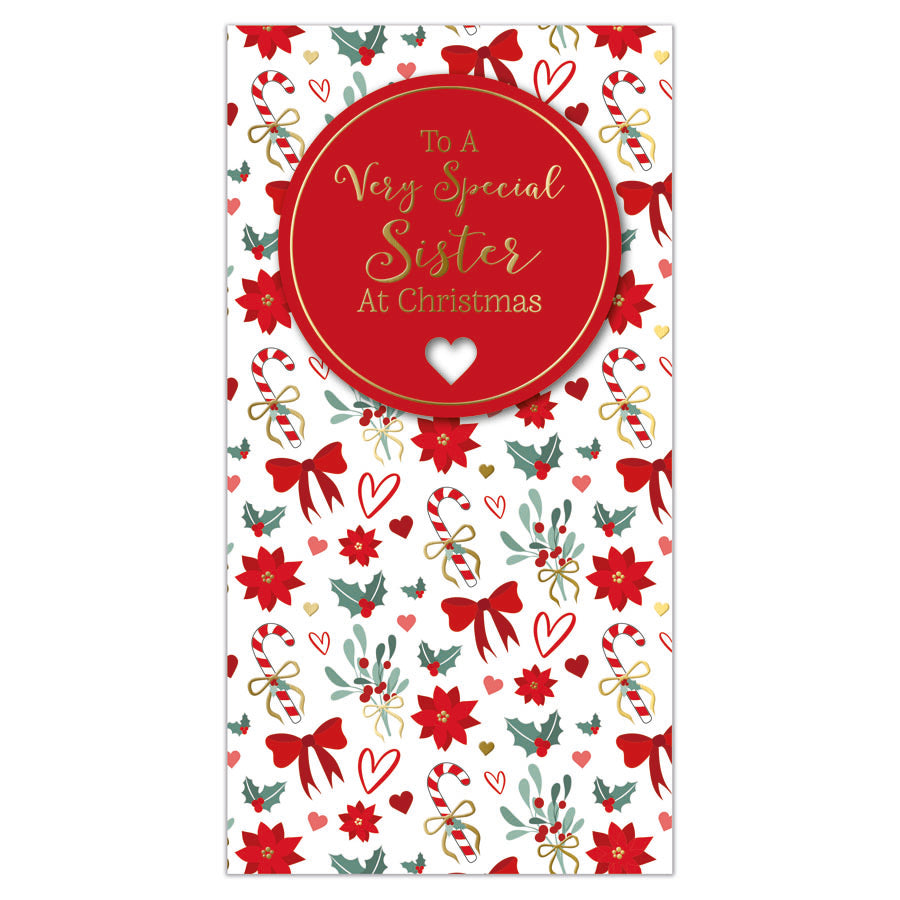 Prelude C55 Christmas Cards Sister 6pk - Tiger Feet Ireland