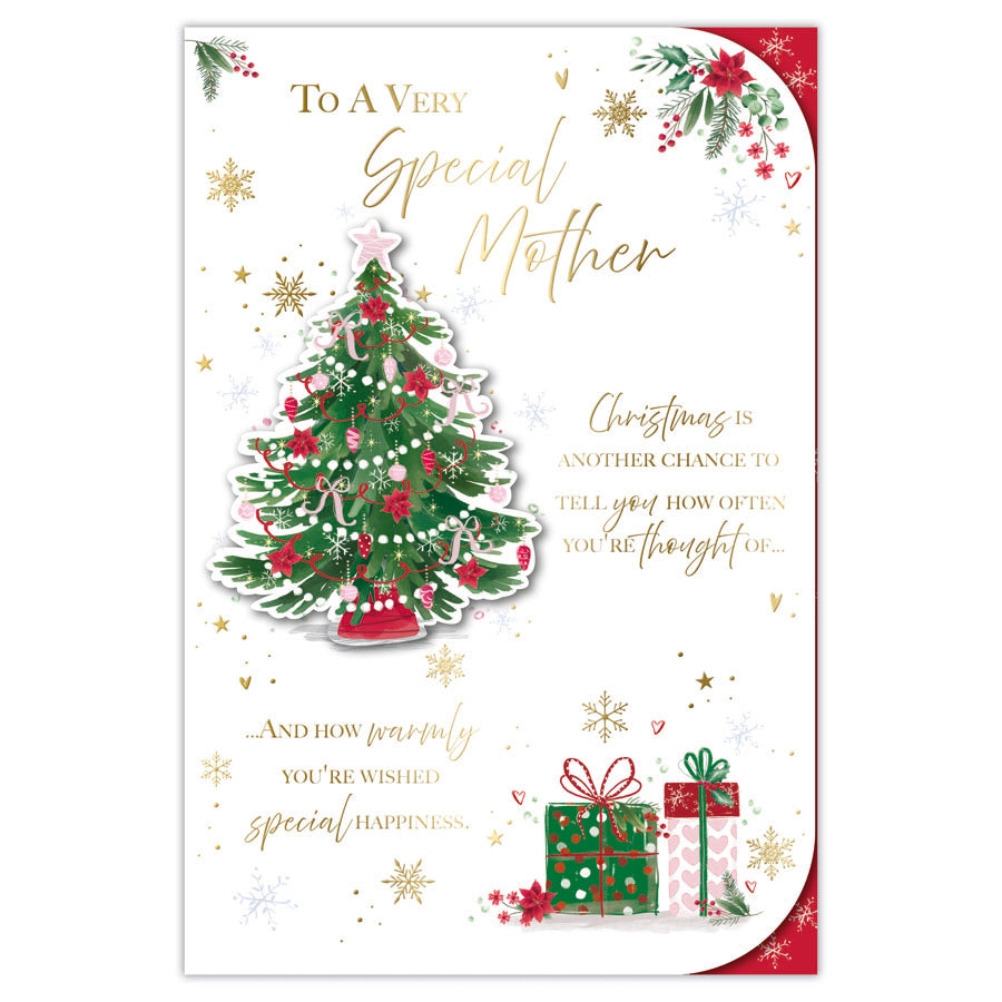 Prelude C75 Christmas Cards Mother 6pk - Tiger Feet Ireland