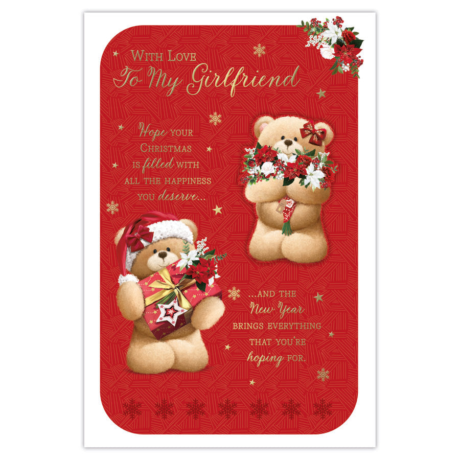 Prelude C75 Christmas Cards Girlfriend 6pk - Tiger Feet Ireland