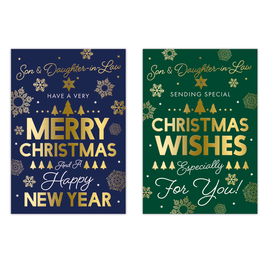 Poppyhill C50 Christmas Son & Daughter-In-Law 12pk - Tiger Feet Ireland