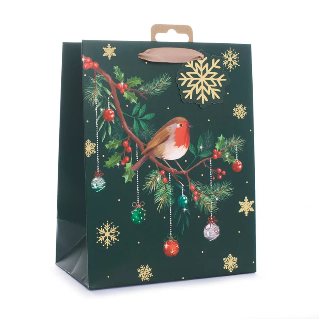 Gift Bag Robin Extra Large 12pk