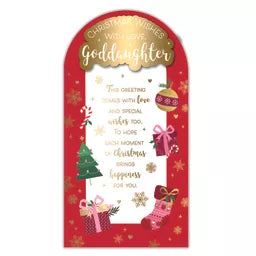 Prelude Platinum C55 Christmas Goddaughter 6pk - Tiger Feet Ireland
