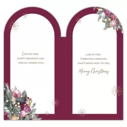 Prelude Platinum C55 Christmas Cards Open 6pk - Tiger Feet Ireland