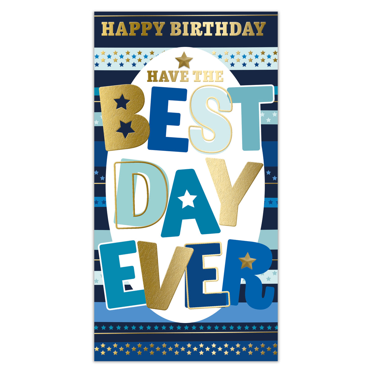 Prelude C55 Cards Birthday Open 6pk - Tiger Feet Ireland
