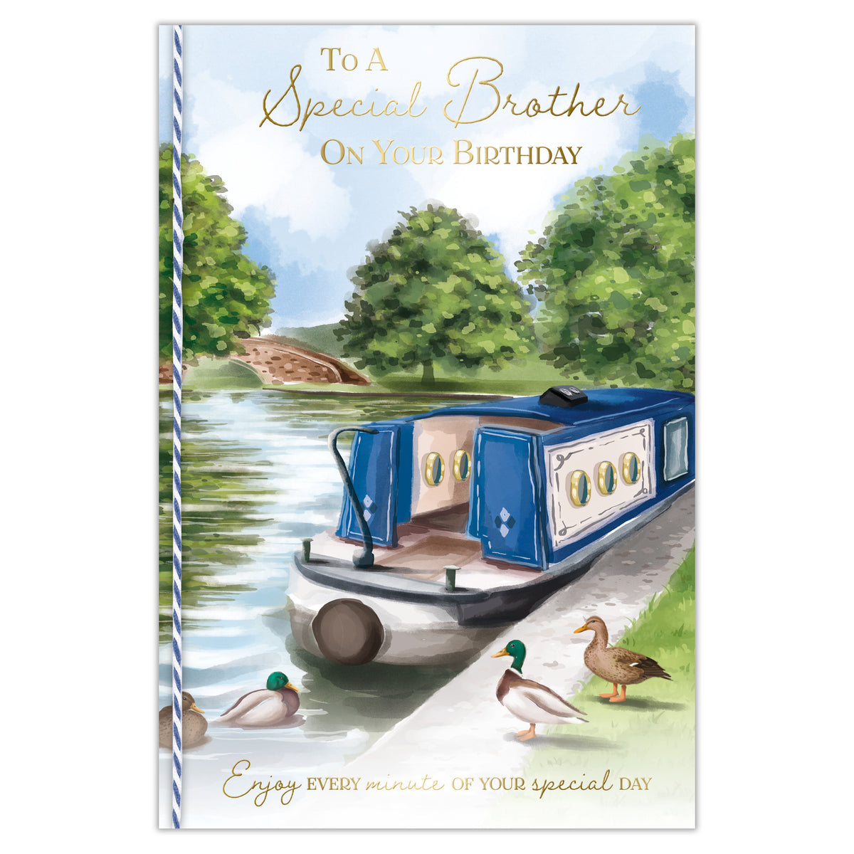 Prelude C75 Cards Birthday Brother 6pk - Tiger Feet Ireland