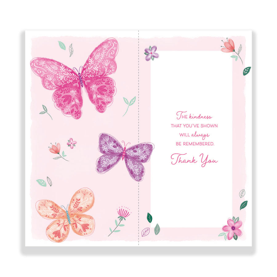 Prelude C55 Cards Thank You 6pk - Tiger Feet Ireland