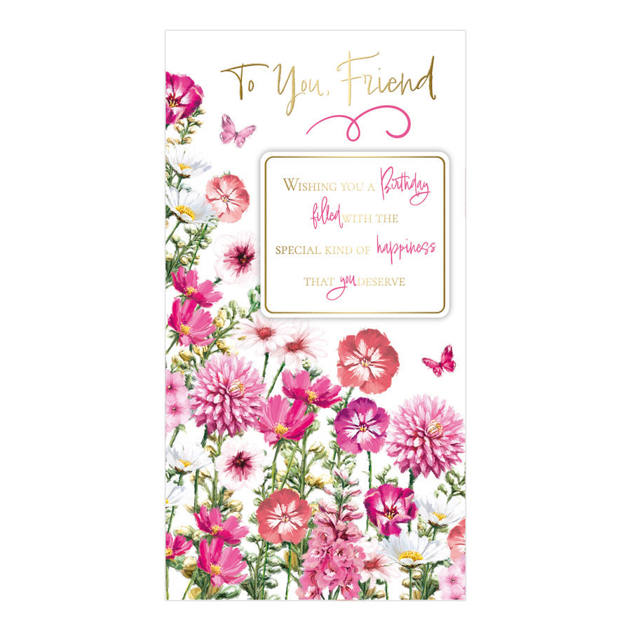 Prelude C55 Cards Birthday Friend 6pk - Tiger Feet Ireland