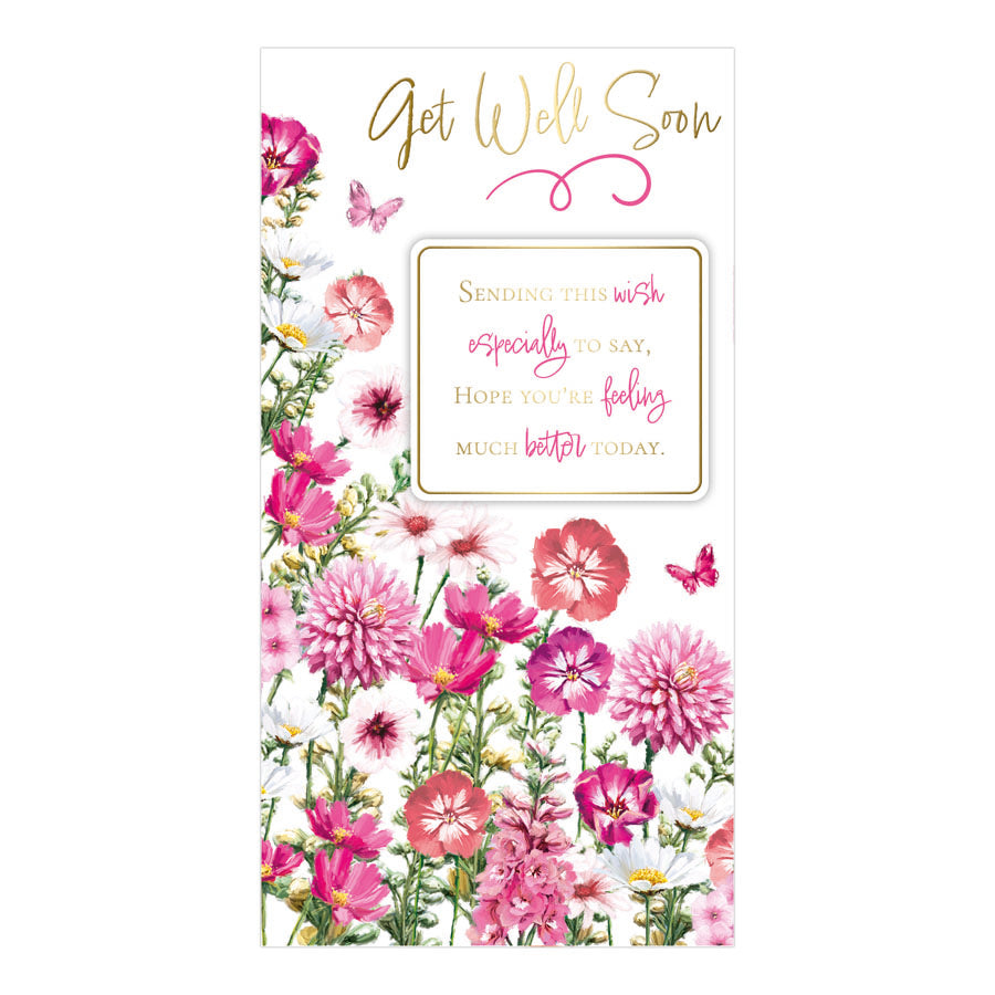 Prelude C55 Cards Get Well 6pk - Tiger Feet Ireland
