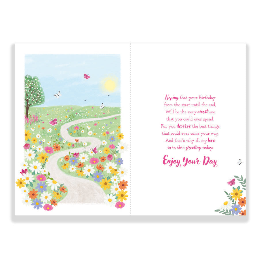 Prelude C75 Cards Birthday Wife 6pk - Tiger Feet Ireland