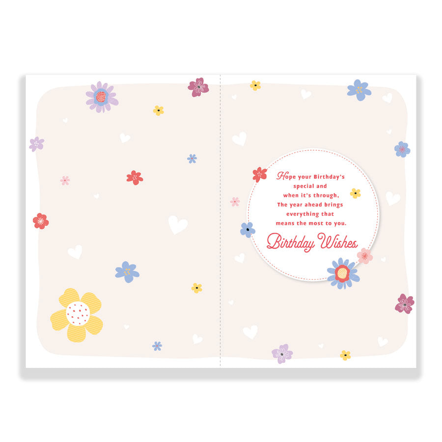 Prelude C75 Cards Birthday Open 6pk - Tiger Feet Ireland