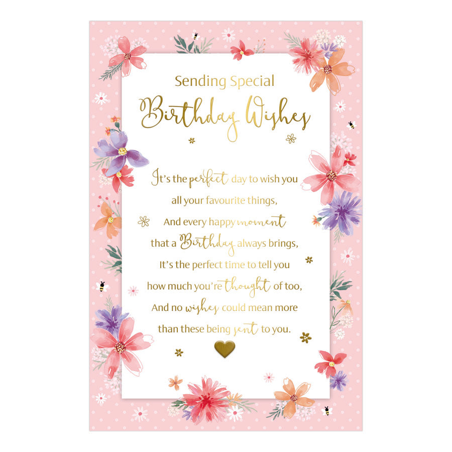 Prelude C75 Cards Birthday Open 6pk - Tiger Feet Ireland