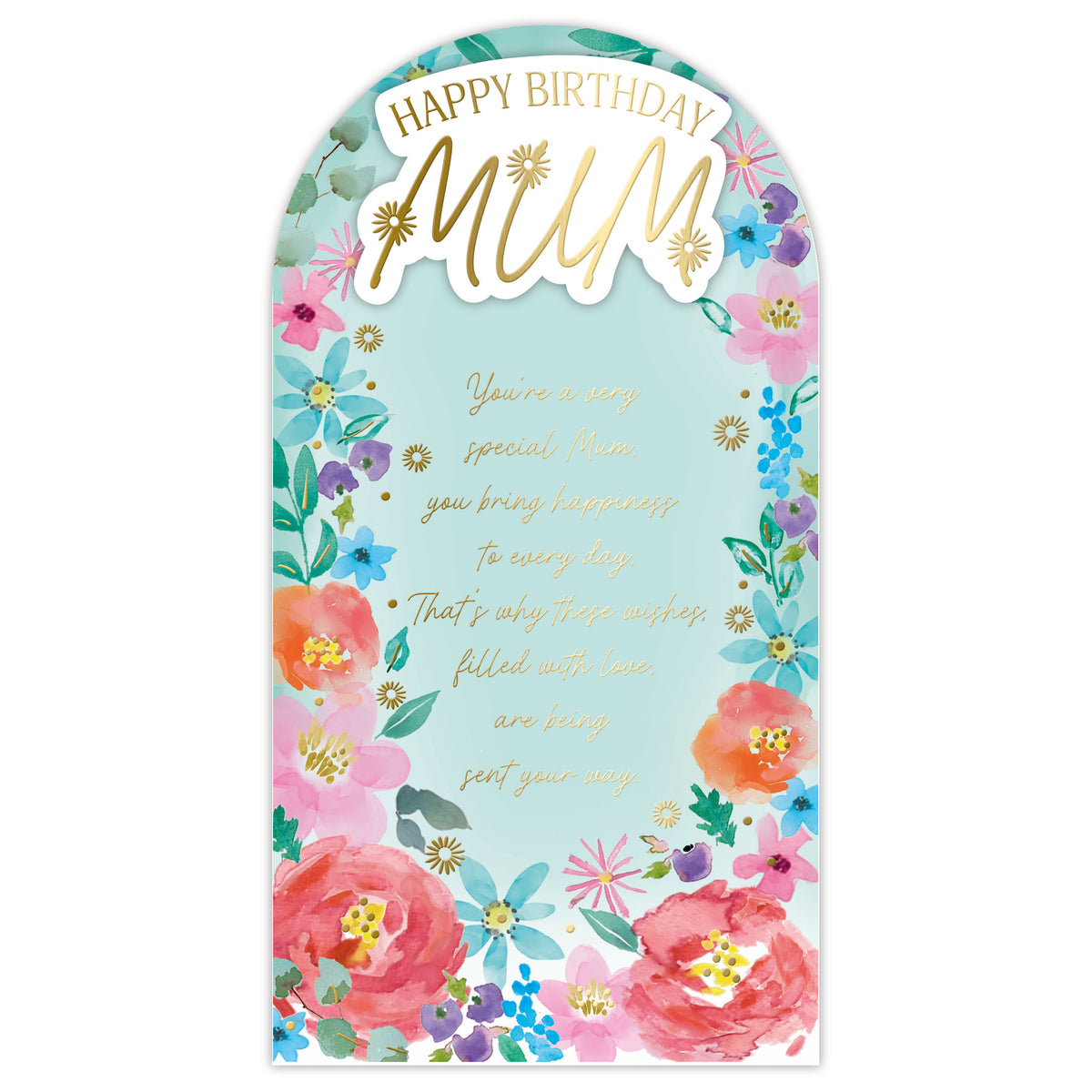6pk Cards C55 Birthday Mum