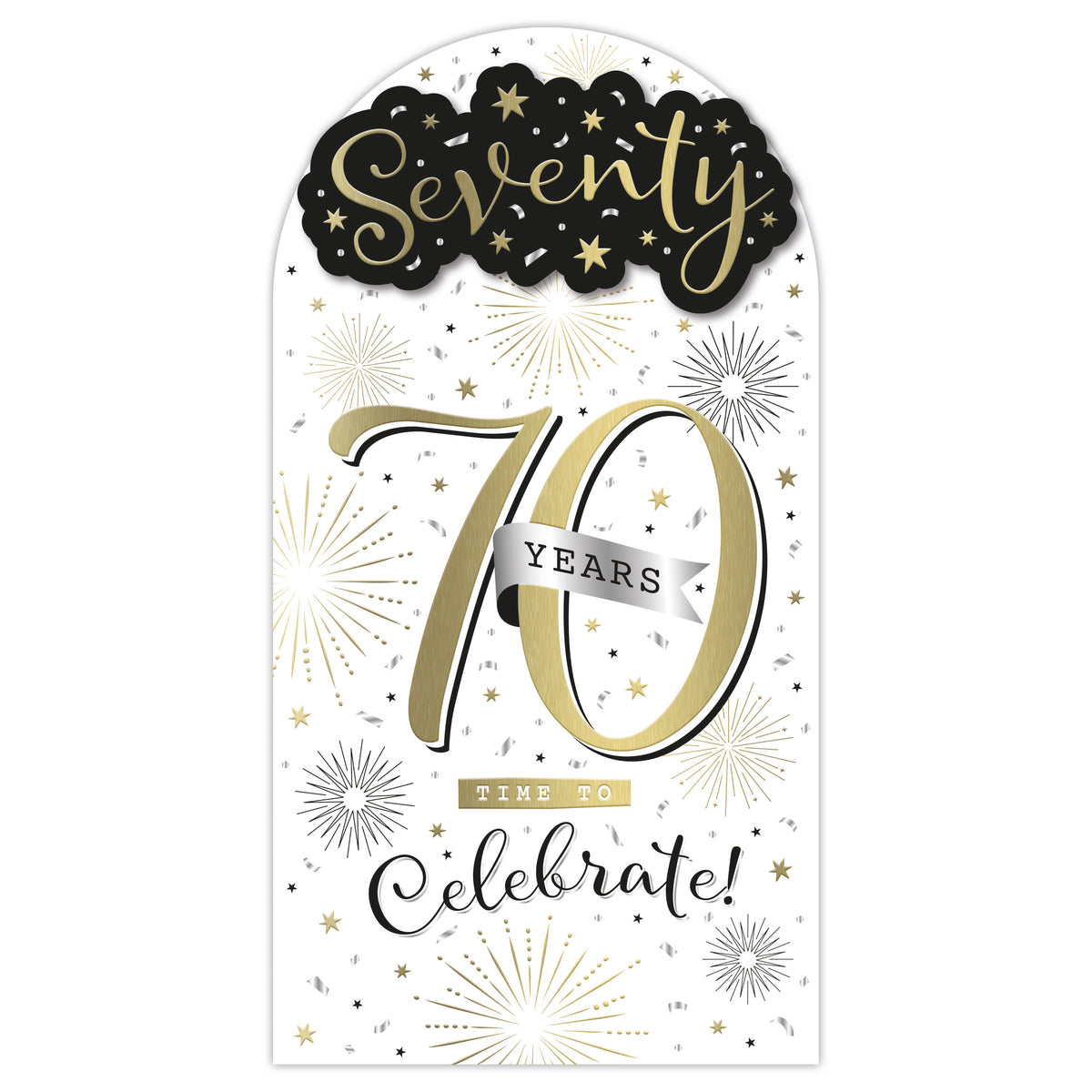 6pk Cards C55 Birthday Age 70