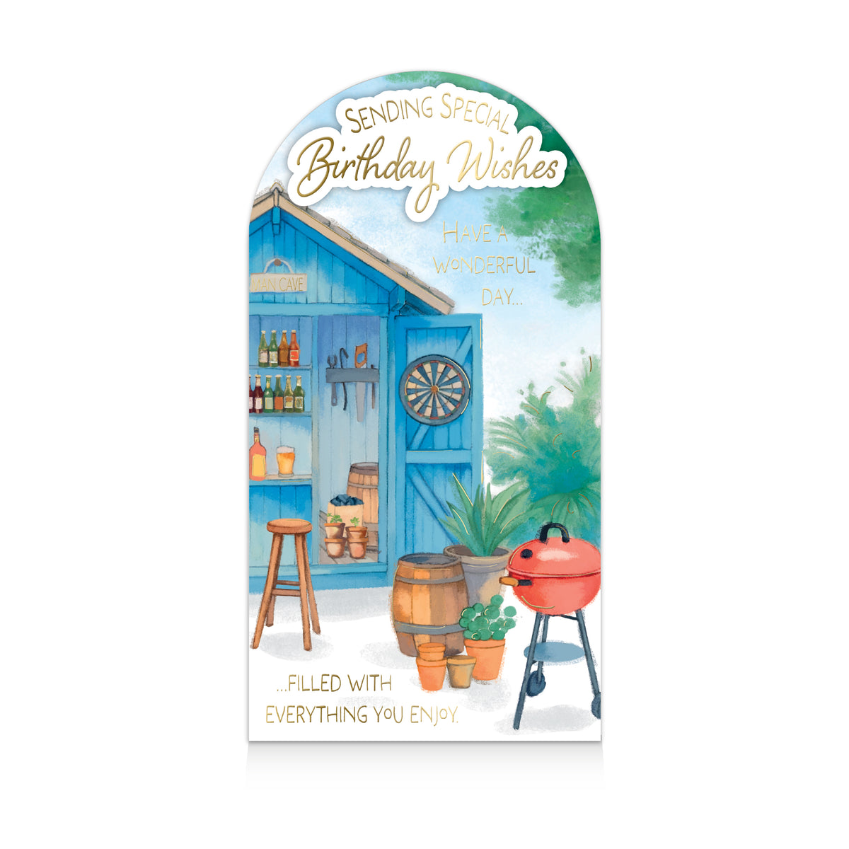6pk Cards C55 Birthday Open