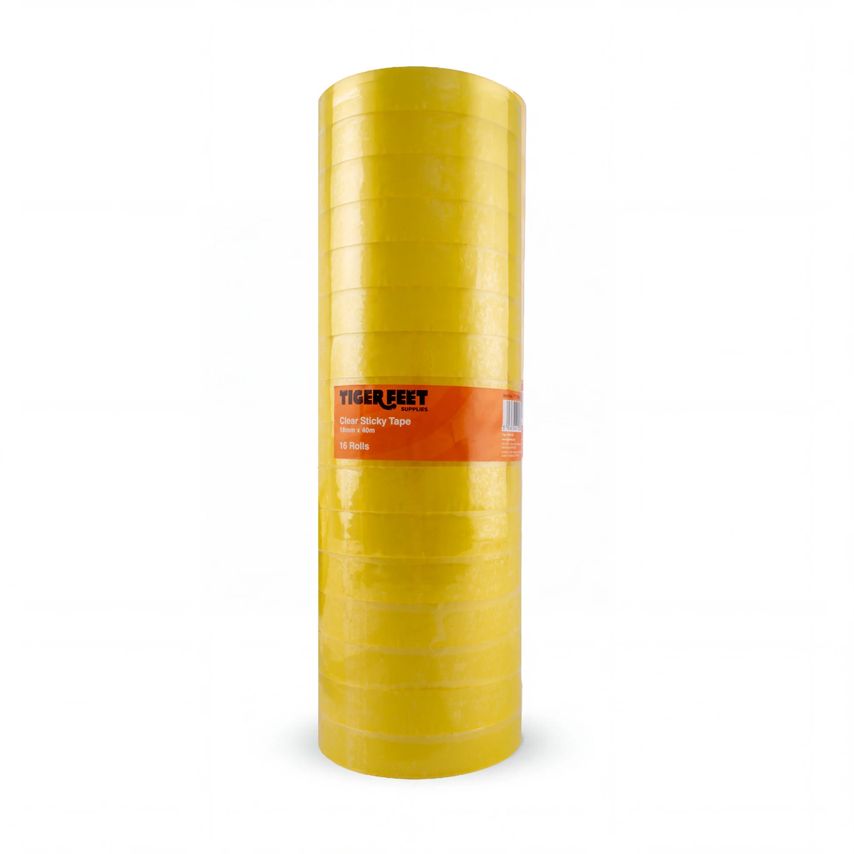 16pk Clear Sticky Tape 18mm x 40m