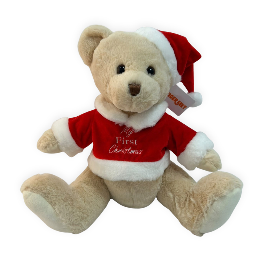 Christmas Bear My First Christmas 35cm - Tiger Feet Ireland