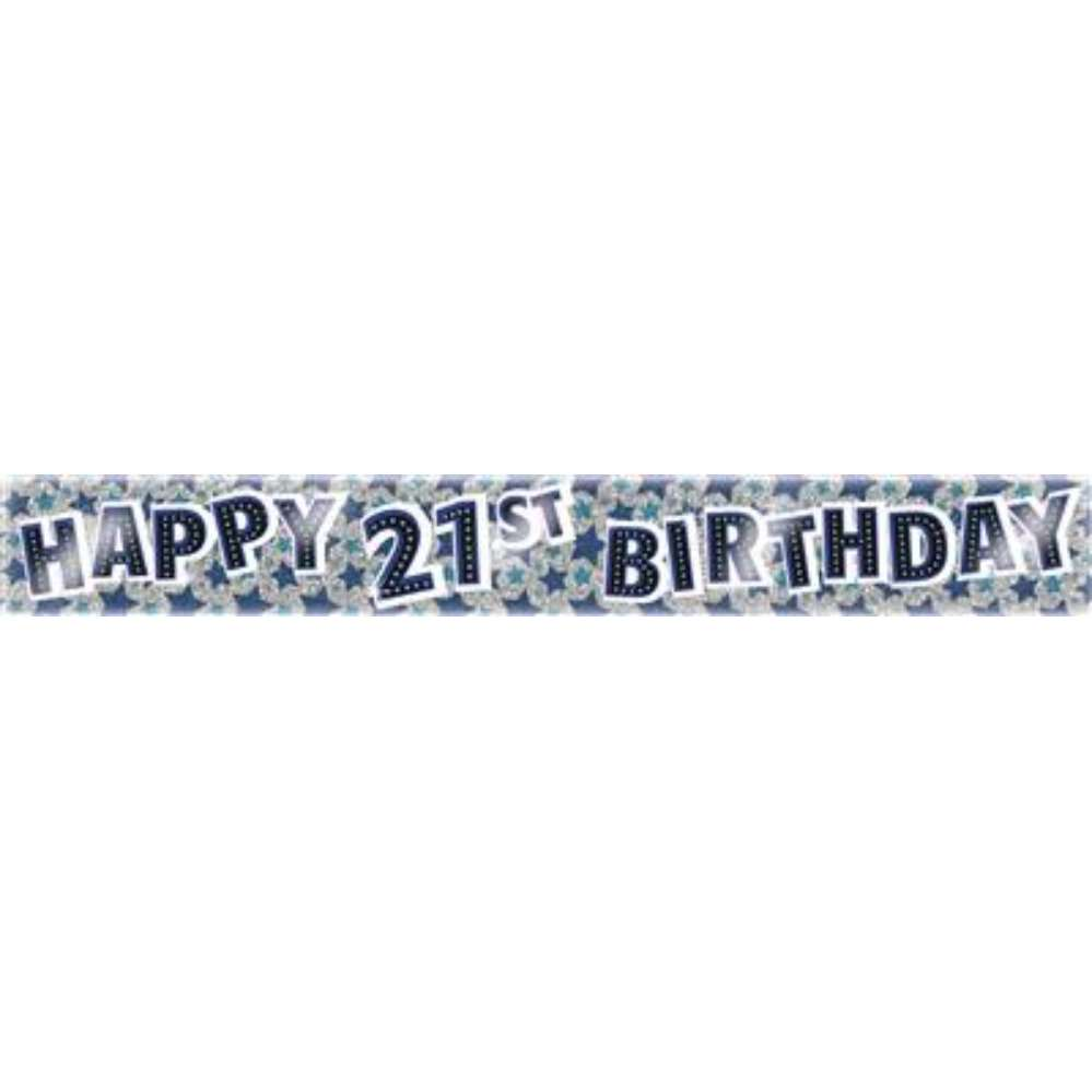 6pk Banners Birthday Age 21 - Tiger Feet Ireland