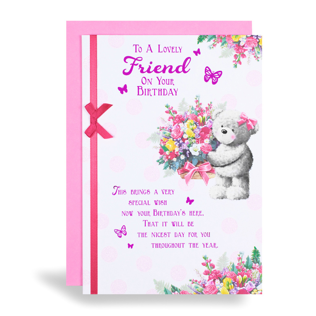 6pk Cards C90 Birthday Friend - Tiger Feet Ireland