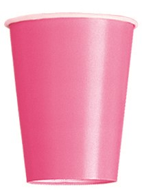 14ct 9oz Paper Cups Hot Pink - Tiger Feet Ireland