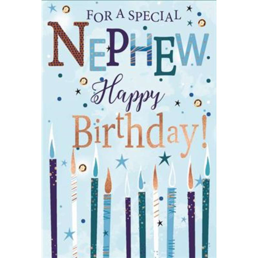 6pk Cards C50 Birthday Nephew - Tiger Feet Ireland