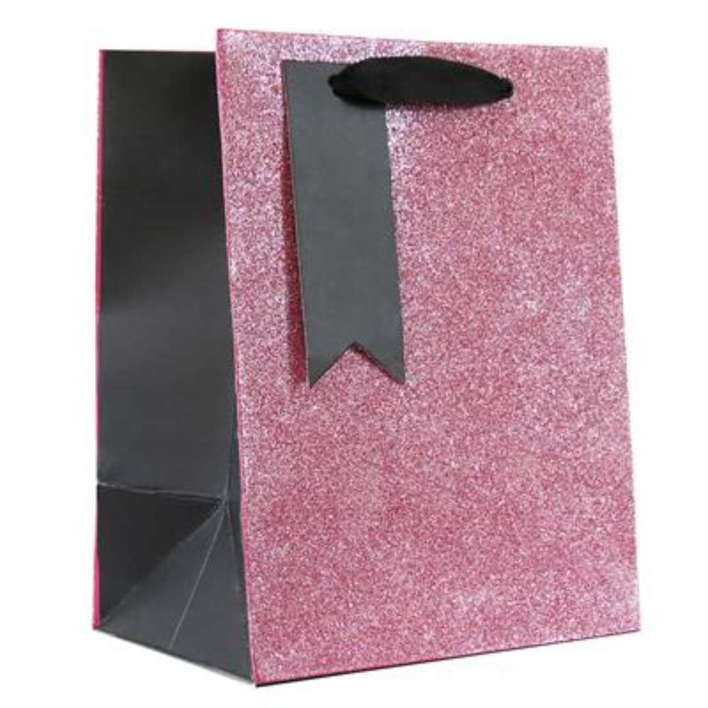 6pk Giftbags Extra Large Portrait Pink - Tiger Feet Ireland