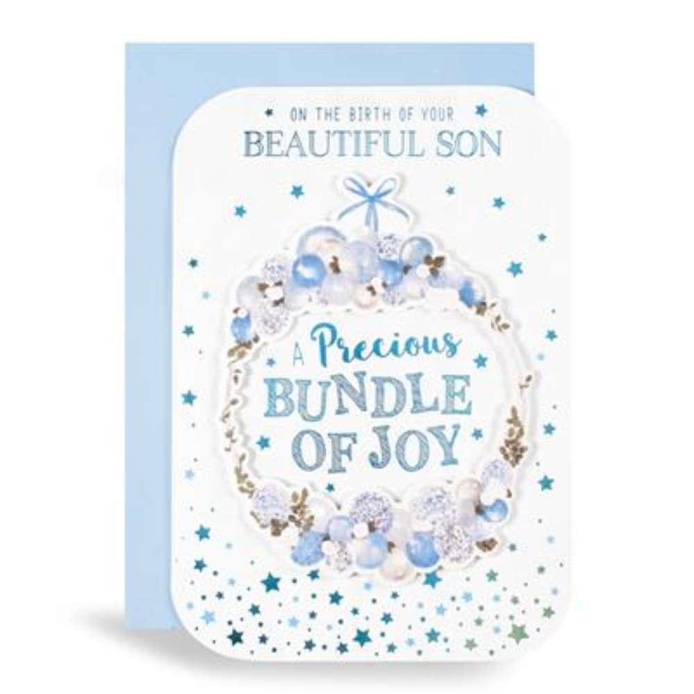 6pk Cards C90 Birth Congratulations - Tiger Feet Ireland