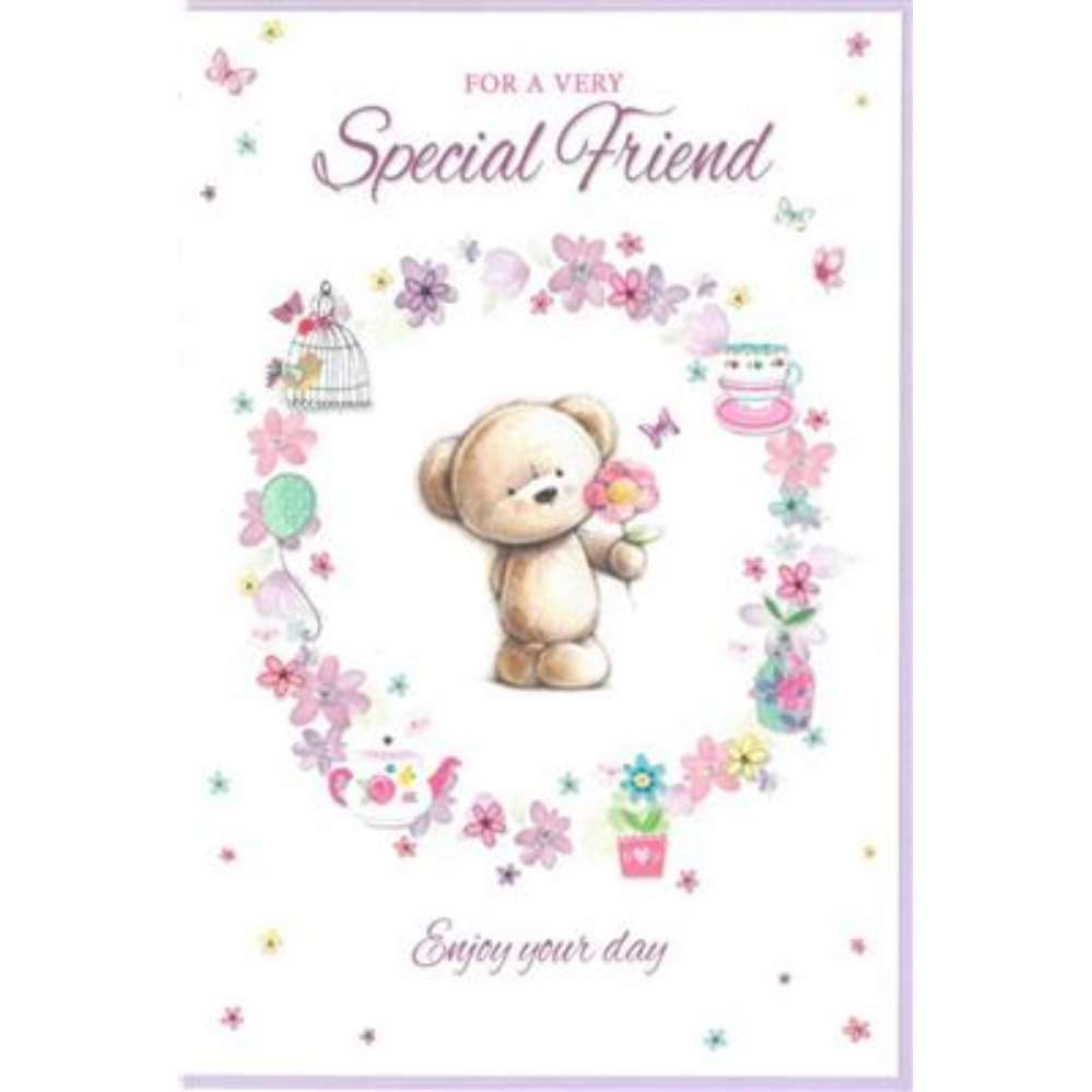 6pk Cards C50 Birthday Friend - Tiger Feet Ireland